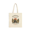 Support Local Animal Rescue Canvas Tote — Eco-Friendly Reusable Grocery Bag